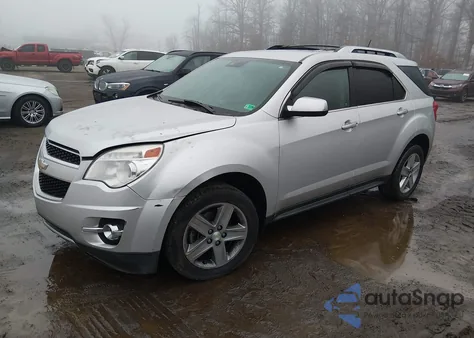 2014 Chevrolet Equinox Ltz z USA, uszkodzony, nr VIN 1GNALDEK8EZ119471
